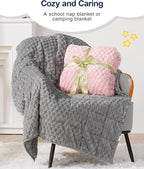Super Soft Luxury Fleece Sherpa Weighted Blanket - Image 6