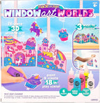 Made By Me Paint & Create Window Art Worlds Unicorn Kit – DIY Suncatcher Kit - Image 6