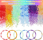 Funtopia 13000pcs 4mm Seed Beads - Image 8