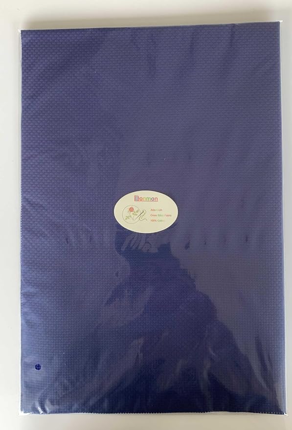 Aida Cloth 11 Count Cross Stitch Fabric, 19×28inch | Large 11CT Grid Enables - Image 3