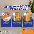 18 Pack Cat Scratch Furniture Protector Tape Sheets – Double-Sided Sticky - Image 3