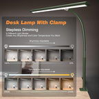 Airlonv LED Desk Lamp for Office Home, Eye-Caring Desk Light - Image 2