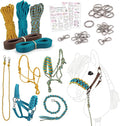 kullaloo DIY Hobby Horse Halter Kit Make Stick Horse Head Collars, Rope Halters by kullaloo