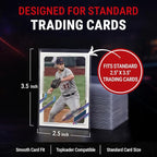 Ultra Pro - Premium Clear 100ct. Card Sleeves to Protect Sports Cards, Baseball - Image 5