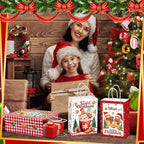 Kolldenn 48 Pcs Christmas Gingerbread Party Favors Bags Christmas Goodie Gift - Image 7
