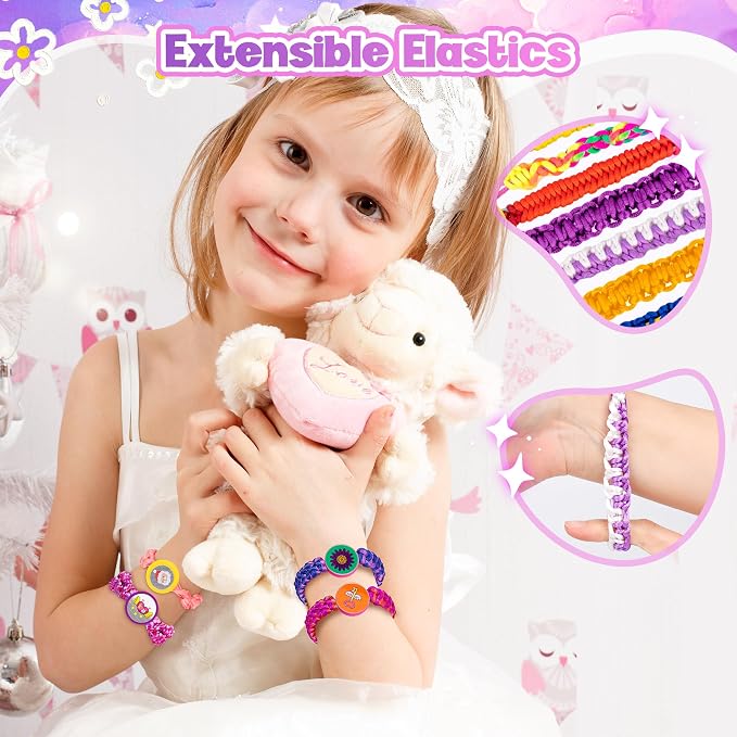Bracelet Making Kit for Girls, Arts and Crafts for Kids Ages 8-12, Friendship - Image 6