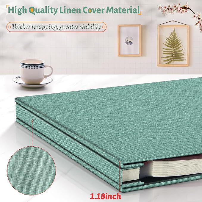 Artfeel Photo Album Self Adhesive Scrapbook, Large Photo Book - Image 5