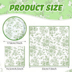 Zhehao 120 Pcs Disposable Paper Plates and Napkins Bulk Birthday Party - Image 2