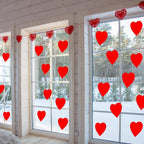 90 Pieces Heart Cutouts Paper Hearts Heart Shape Cards 5.5 Inches Large - Image 6