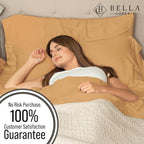 Bella Coterie | Luxury Bamboo Viscose Queen Size Pillowcase Set | 100% - Image 5
