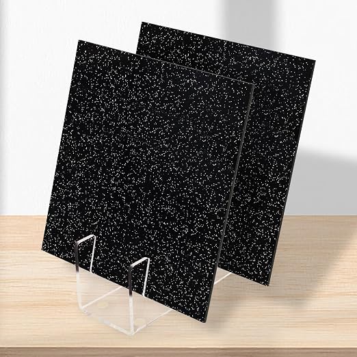 2 PCS 10 x 10 inch Glitter Colored Plexiglass Acrylic Sheets - Image 4