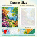Paint by Numbers Kit for Adults, Garden DIY Painting Kit, 16x20 Inch | Tulip - Image 3