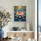 CHWGLFGG Mandala Lotus Diamond Painting Kit - Image 3
