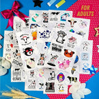 BulbaCraft 100Pcs Cow Stickers for Water Bottles, Laptop Decals, Cute Cow Gifts - Image 5