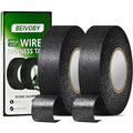 2 Rolls High Temp Wire Harness Tape – OEM-Grade Automotive Cloth Fabric Tape by BEIVOBYDirect