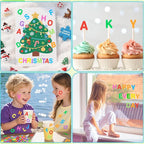 1300Pcs Foam Stickers, 8 Colors Foam Letter Stickers - Image 6
