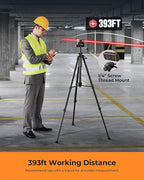 Dual Laser Measuring Tool, CIGMAN 393Ft Bilateral Laser Measurement Tool Color - Image 6