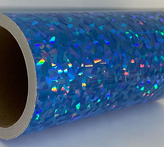 Holographic Crystal Sign Vinyl, HOLOCRYSTAL self-Adhesive Plastic by Paper+Street+Plastics