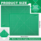 Pangda 36 x 48 in Large Self Healing Cutting Mat Extra Thick Double Sided - Image 2