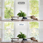 rabbitgoo Window Privacy Film, Crystal Icicles, 23.6" x 78.7" | Stained Glass - Image 8