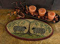 Shepard's Shade 637 Punch Needle Pattern Threads That Bind Sheep Weeping Willow by Unknown