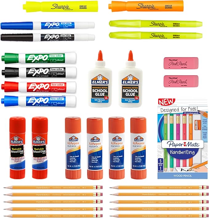 Sharpie School Supplies Variety Pack, My First All in One Pack, Paper Mate by Unknown