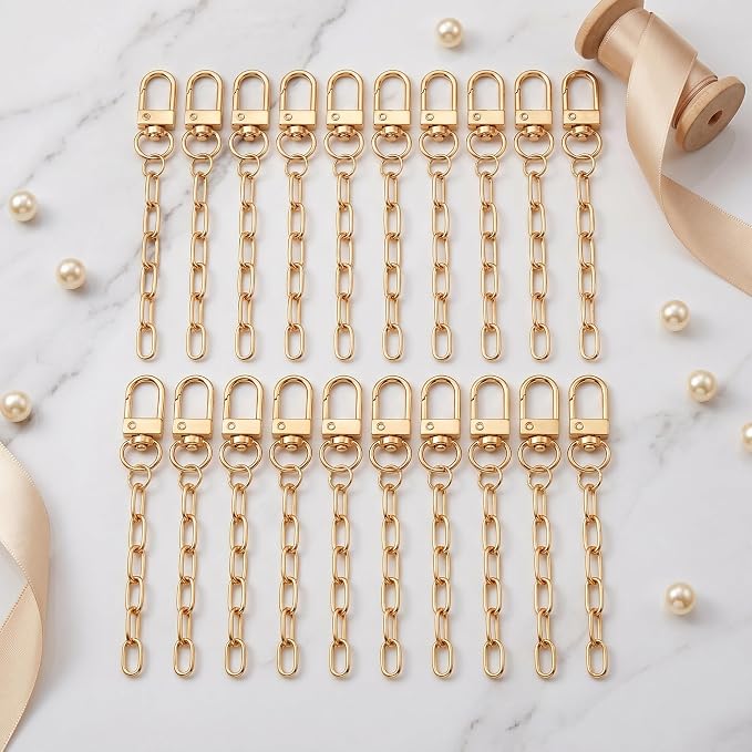 20 Pcs Metal Keychain Making Kit - Image 7