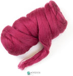 Colored Natural Wool roving, 8 OZ. Best Wool - Image 2
