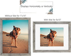 Califortree Grey Wooden 11x14 Picture Frame Set of 2 - Image 3