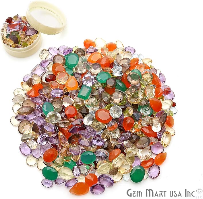 Mixed Gems Natural Loose Gemstones | 100% Natural Loose Gemstones bulk| Grade - Image 2