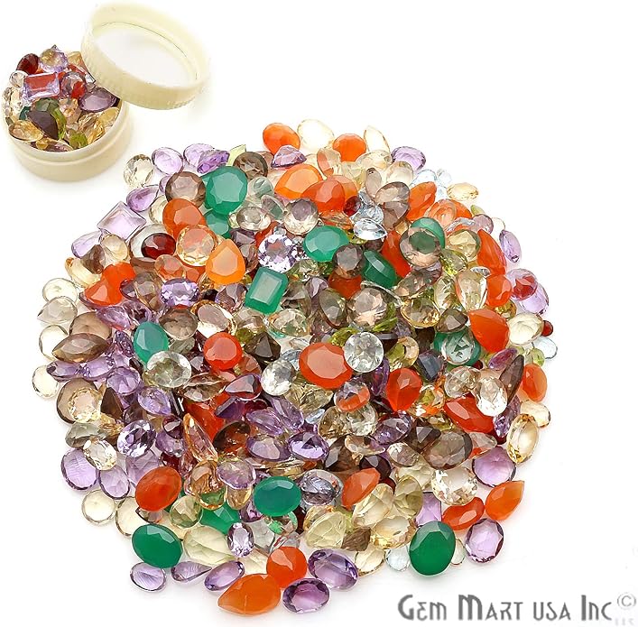 Mixed Gems Natural Loose Gemstones | 100% Natural Loose Gemstones bulk| Grade - Image 4