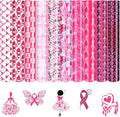 Tintnut Pink Ribbon Heat Transfer Vinyl, 10 Sheets 12×10in Iron on Vinyl | by Tintnut