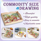 EWJRNSF Diamond Art Kits for Adults Wooden Serving Trays - Image 4