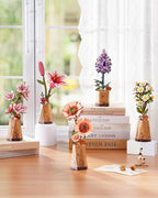 rowood 3D Puzzles for Adults, Mother's Day DIY Wooden Flower Building Set Craft - Image 4