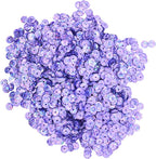 Mandala Crafts 6mm Cup Holographic Lilac Sequins - Image 2