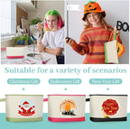 Silkfly 30 Pcs Cotton Canvas Makeup Bags Cosmetic Zipper Bags 10.2 x 5.5 x 2'' - Image 6