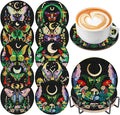 EWJRNSF 10 PCS Butterfly Diamond Art Coasters Kit by EWJRNSFDiamondPainting