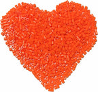 3000Pcs Beads Fuse Beads - 5mm Orange Melting Beads by Yowamho