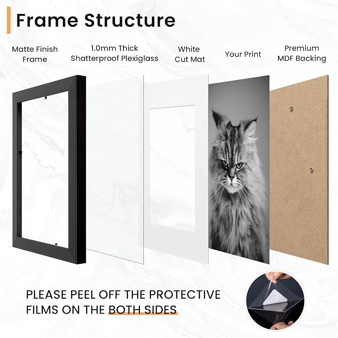 Venusmiles 15 Pack Picture Frames Collage Wall Decor, Gallery Frame Set - Image 5