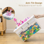 Citylife 17 QT Plastic Storage Box - Image 3