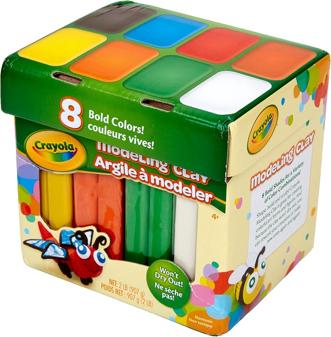 Crayola Modeling Clay in Bold Colors, Gift - Image 7