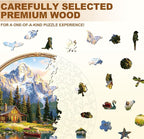 Lakeside Leisure Puzzles Adults Gifts Wooden 200 Pieces 11.4 * 11.4in - Image 3