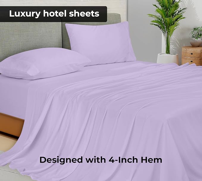 Royale Linens Twin Flat Sheet - Image 2