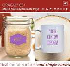 ORACAL 631 Matte Lavender Vinyl Durable Roll Easy to Weed Permanent Adhesive - Image 2