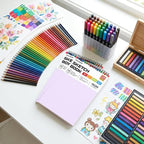 Soucolor Sketch Book 9" x 12", 2 Pack School Art Supplies Gifts - Image 4