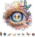 Eden Eye Puzzles Adults Gifts Wooden 90 Pieces 8.5 * 7.8in by Jollitot