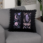 INFUNLY 15Pcs Magic Divination Wall Stencil - Image 4