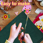 Jtnohx Color Felt, Soft Felt Sheets, 1.4mm Thick 8"x12" Handicraft Felt Fabrics - Image 8