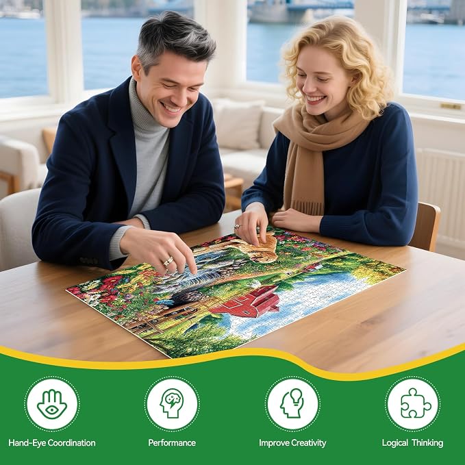 500 Piece Jigsaw Puzzle for Adults –Dog Nature Jigsaw Puzzles 500 Pieces - Image 5