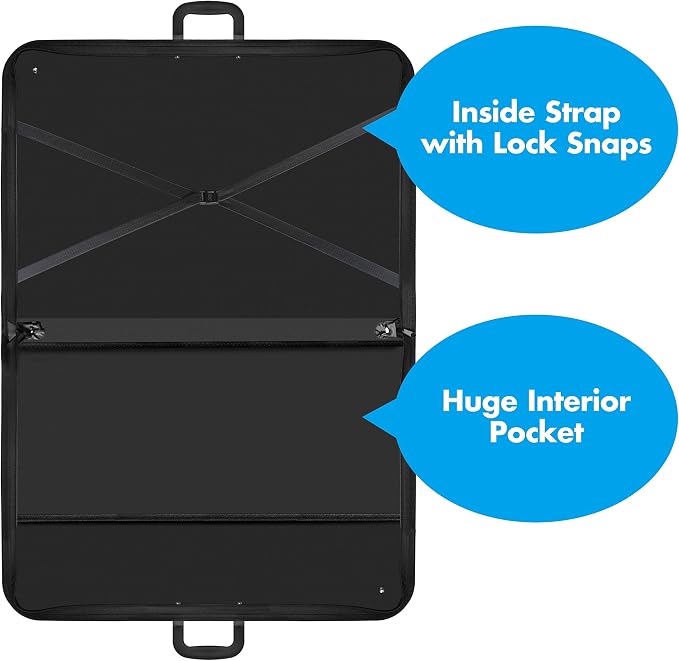 Vantasii Black Art Portfolio Case - Image 4
